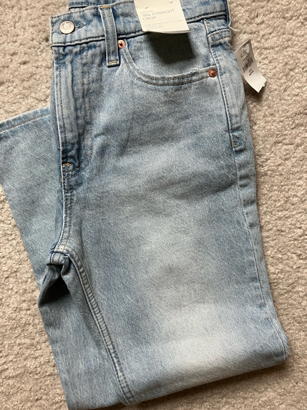 GAP Light Wash women’s Straight Jeans